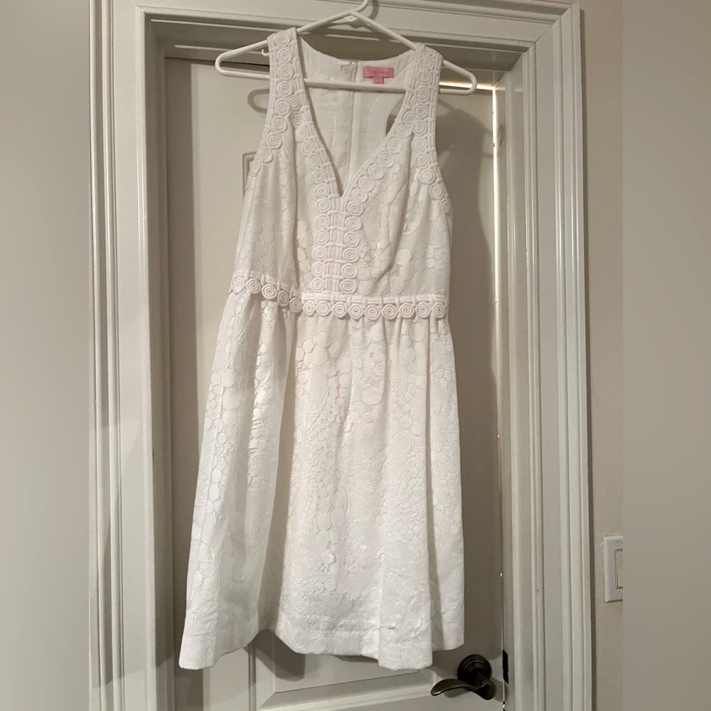 Lilly Pulitzer white dress